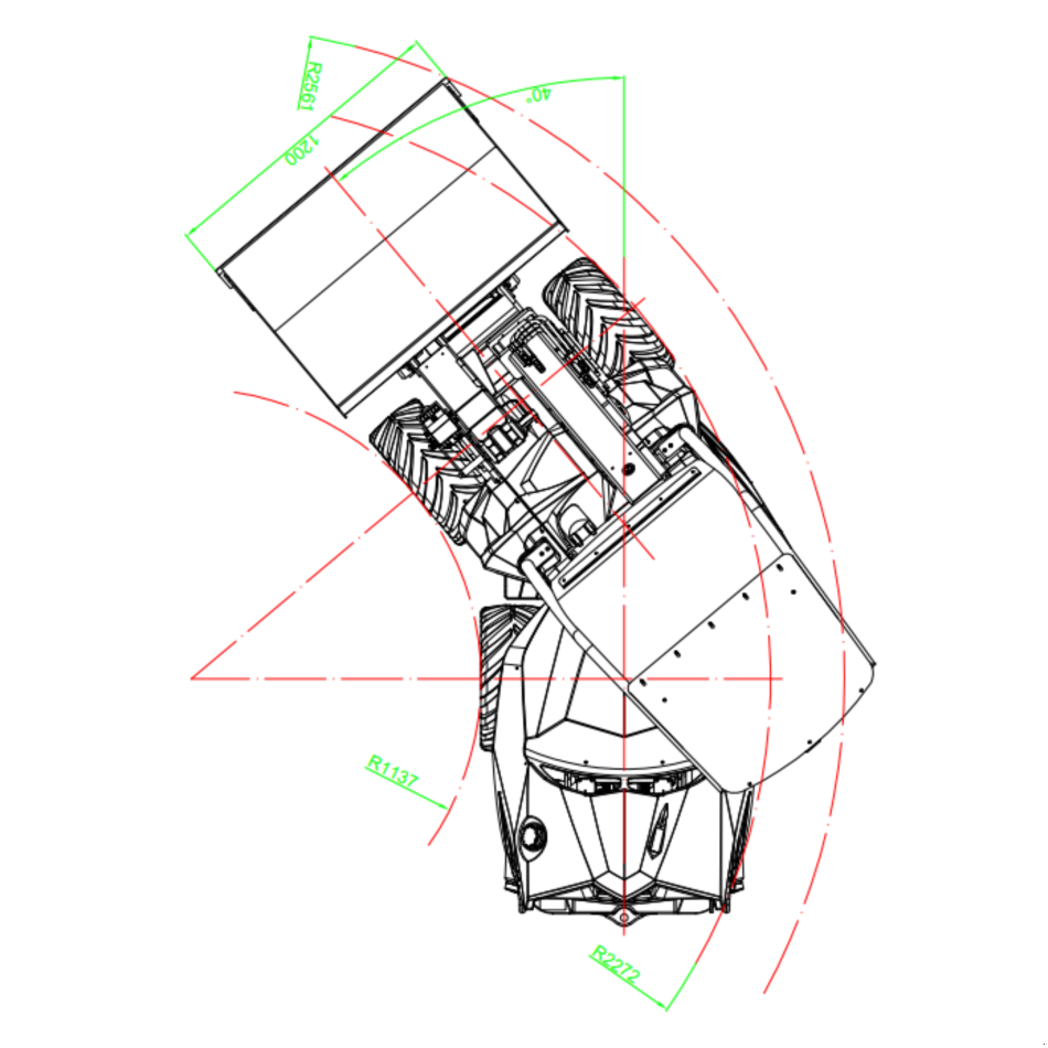 Hoflader des Typs AGROX OX625, Neumaschine in Arbing (Bild 21)