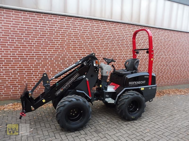 Hoflader des Typs Ags Hofknecht HL 1000 mit Kobuta/ Yanmar Motor, Neumaschine in Metelen (Bild 4)