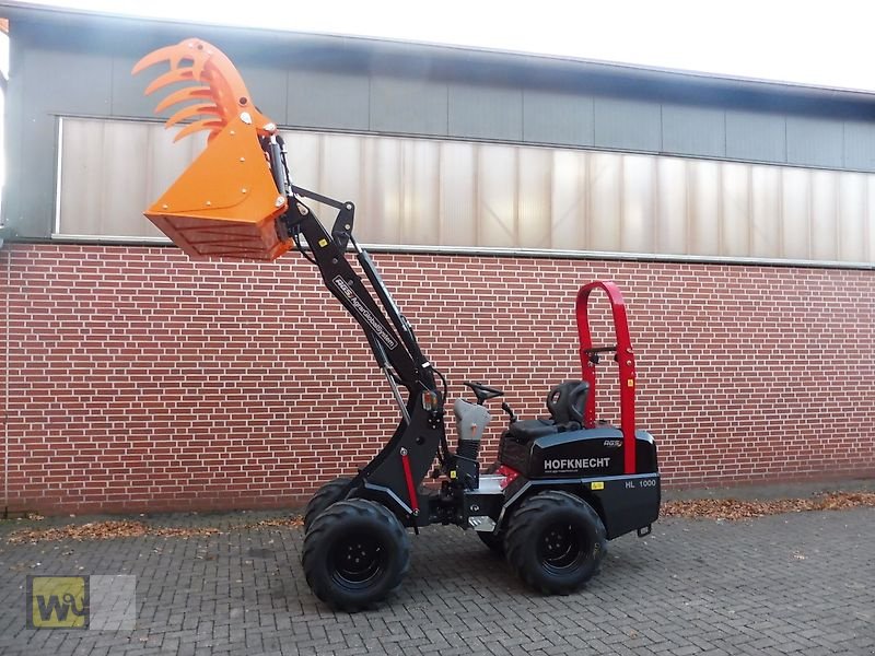 Hoflader des Typs Ags Hofknecht HL 1000 mit Kobuta/ Yanmar Motor, Neumaschine in Metelen (Bild 14)