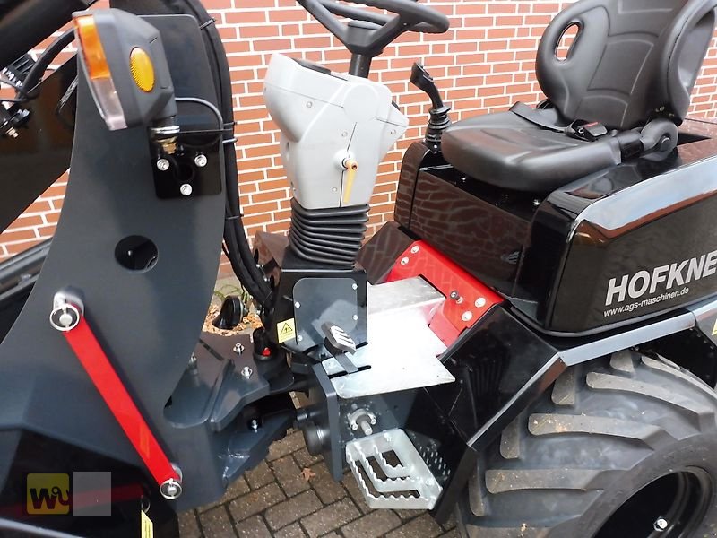 Hoflader des Typs Ags Hofknecht HL 1000 mit Kobuta/ Yanmar Motor, Neumaschine in Metelen (Bild 3)