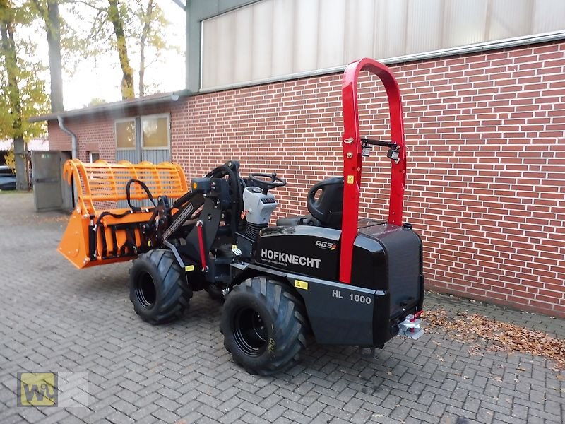 Hoflader des Typs Ags Hofknecht HL 1000 mit Kobuta/ Yanmar Motor, Neumaschine in Metelen (Bild 13)