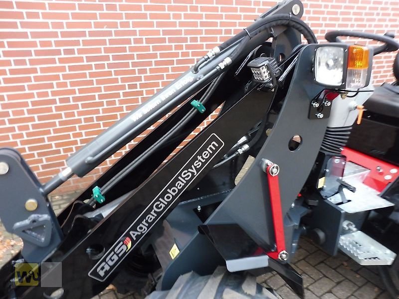 Hoflader des Typs Ags Hofknecht HL 1000 mit Kobuta/ Yanmar Motor, Neumaschine in Metelen (Bild 10)