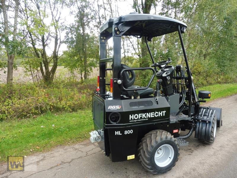Hoflader des Typs Ags Hofknecht HL 800 ( Hoflader ) mit Perkins Motor, Neumaschine in Metelen (Bild 9)