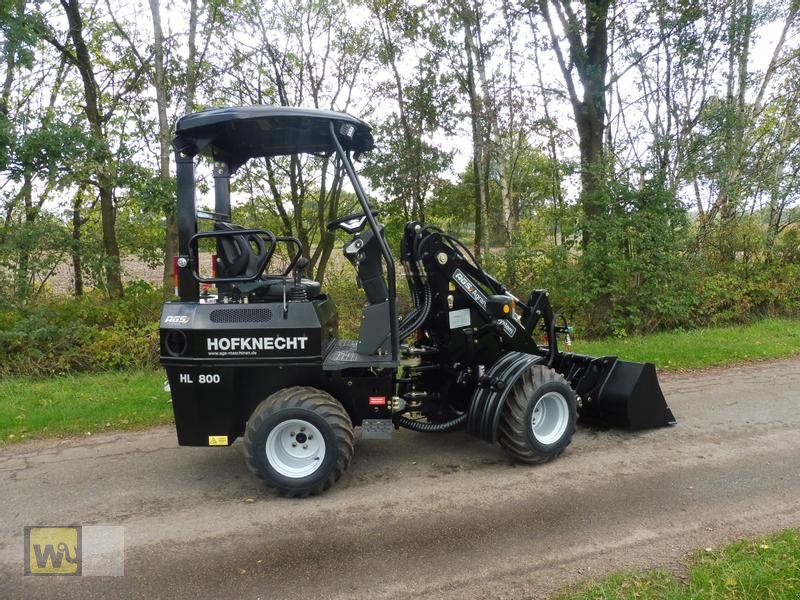 Hoflader des Typs Ags Hofknecht HL 800 ( Hoflader ) mit Perkins Motor, Neumaschine in Metelen (Bild 8)