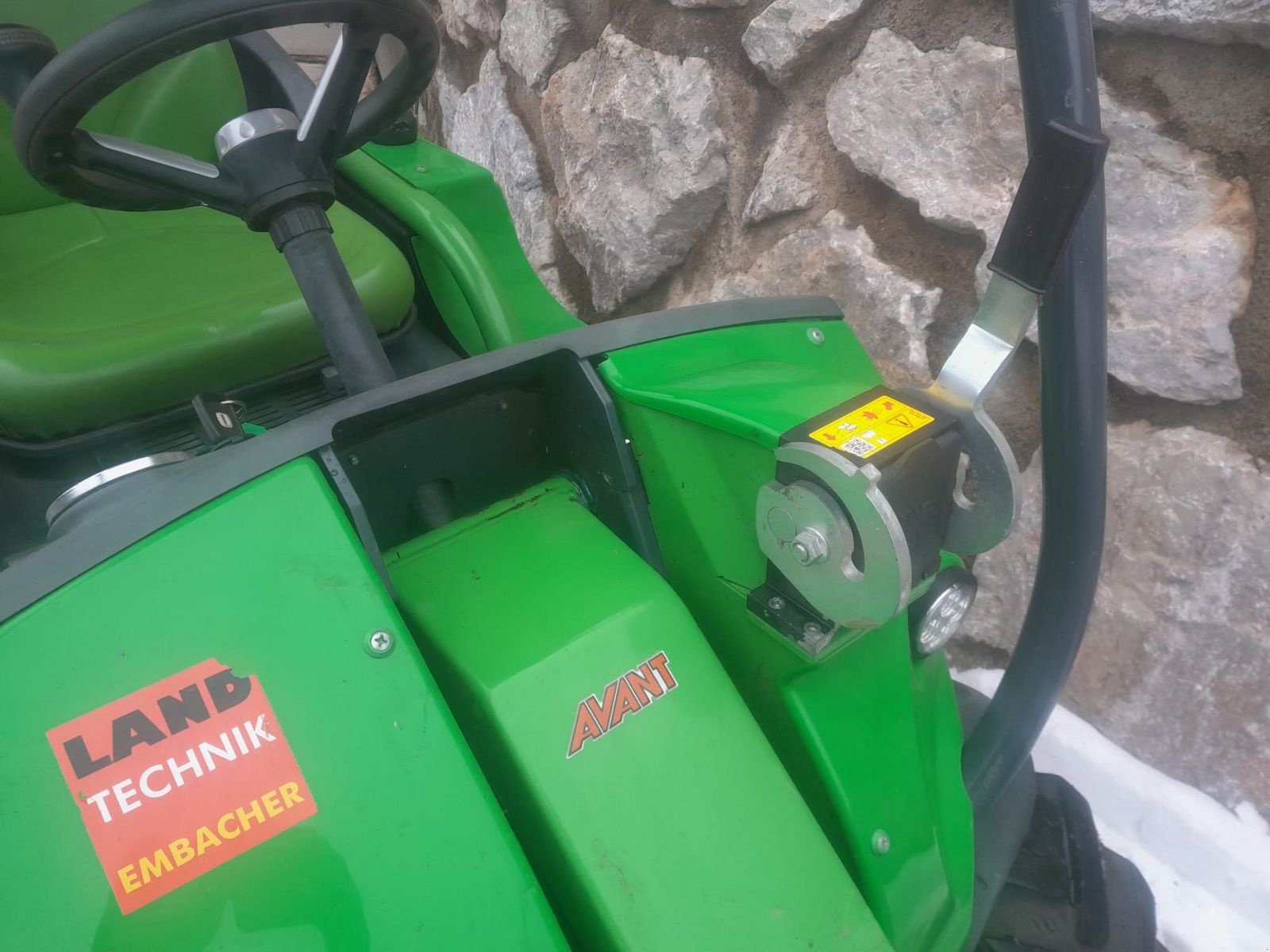 Hoflader des Typs Avant 220 K, Gebrauchtmaschine in Hopfgarten (Bild 4)