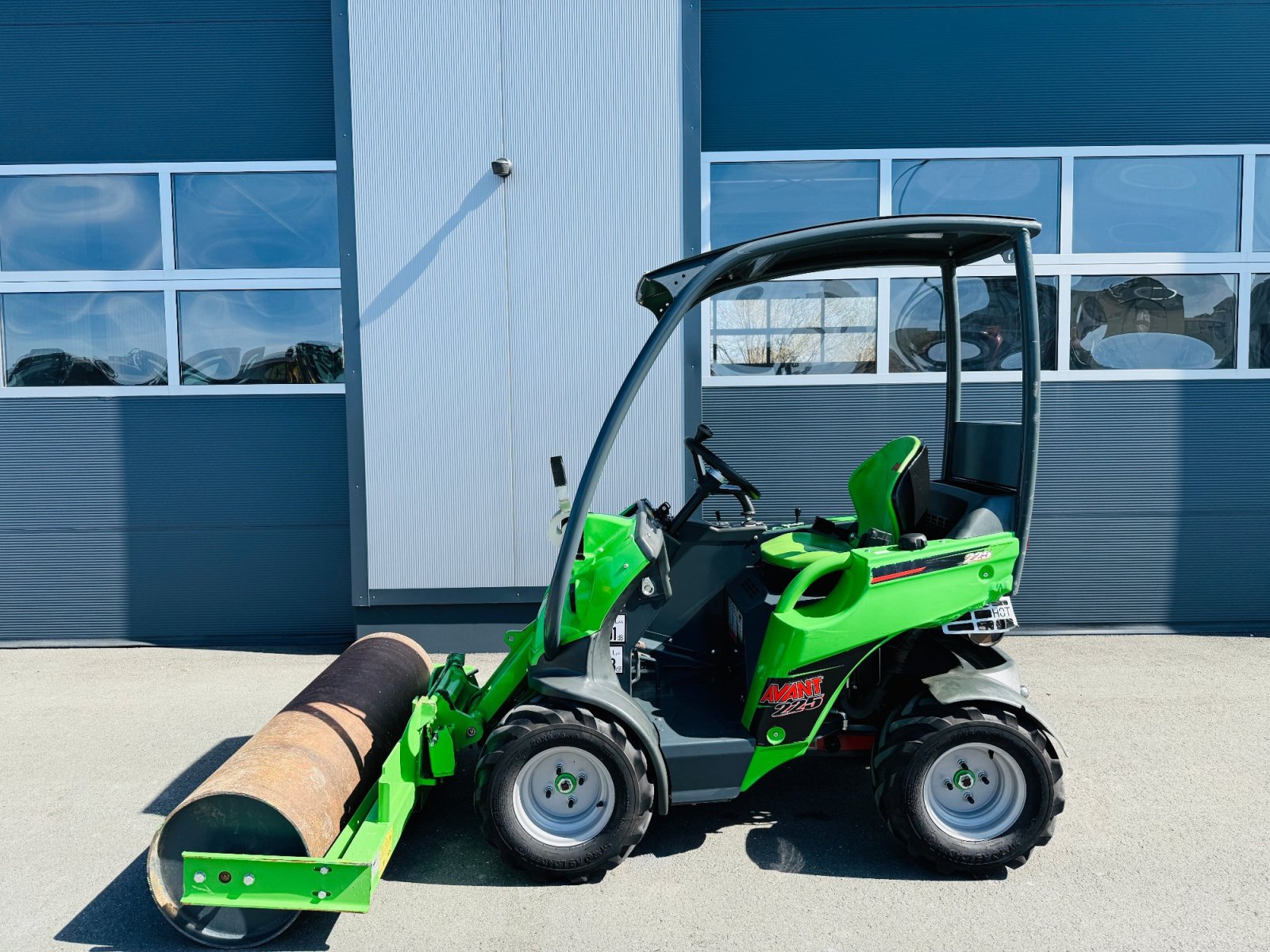 Hoflader типа Avant 225, Gebrauchtmaschine в Falkenstein (Фотография 3)