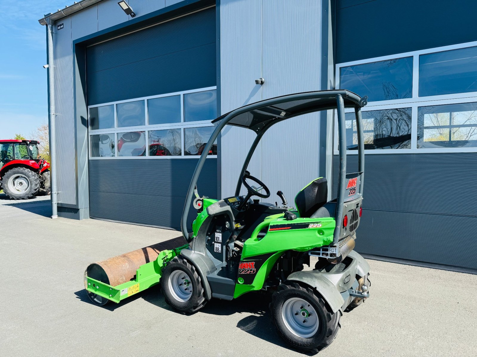 Hoflader типа Avant 225, Gebrauchtmaschine в Falkenstein (Фотография 6)