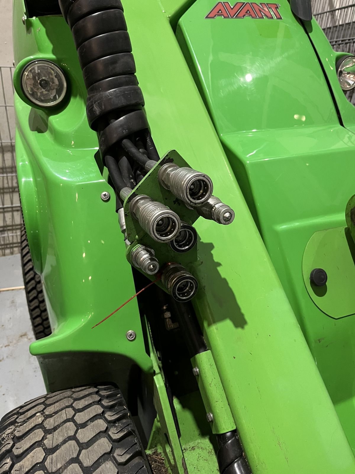 Hoflader a típus Avant 420, Gebrauchtmaschine ekkor: Bad Leonfelden (Kép 5)