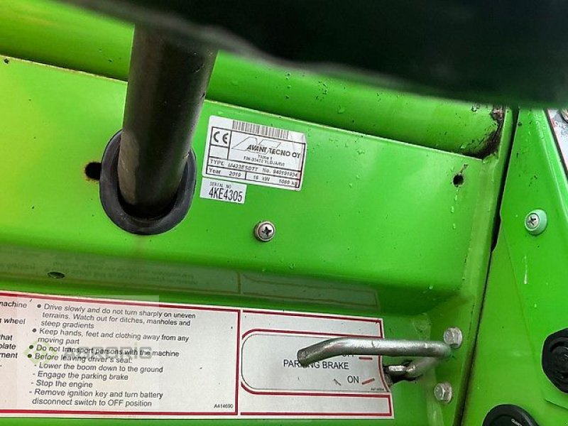 Hoflader van het type Avant 423, Gebrauchtmaschine in Kaunas (Foto 12)