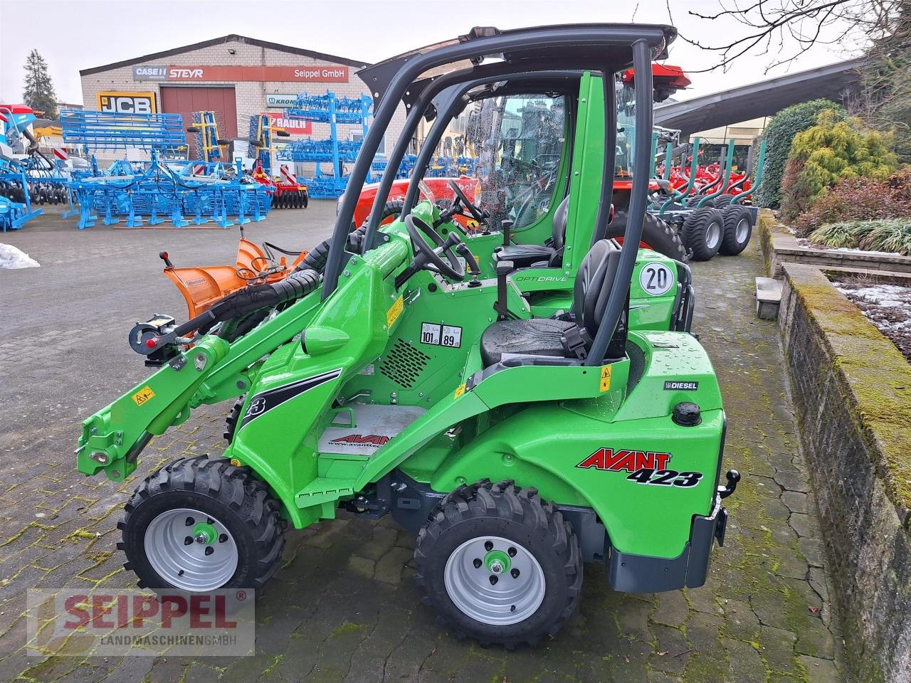 Hoflader του τύπου Avant 423, Neumaschine σε Groß-Umstadt (Φωτογραφία 3)