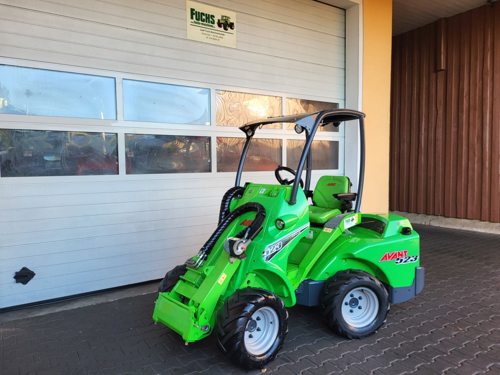 Hoflader tip Avant 523 OptiDrive Teleskopradlader, Gebrauchtmaschine in Laaber (Poză 5)