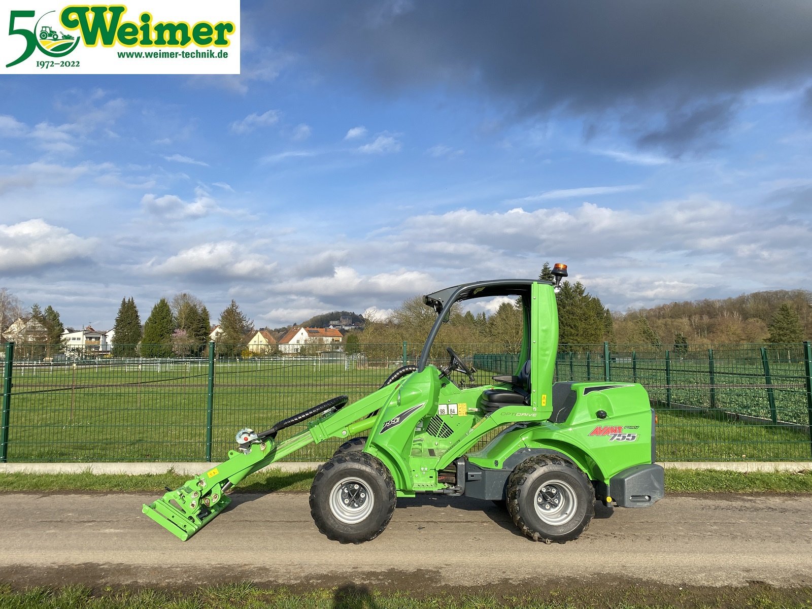 Hoflader of the type Avant 755i, Gebrauchtmaschine in Lollar, Ruttershausen (Picture 1)