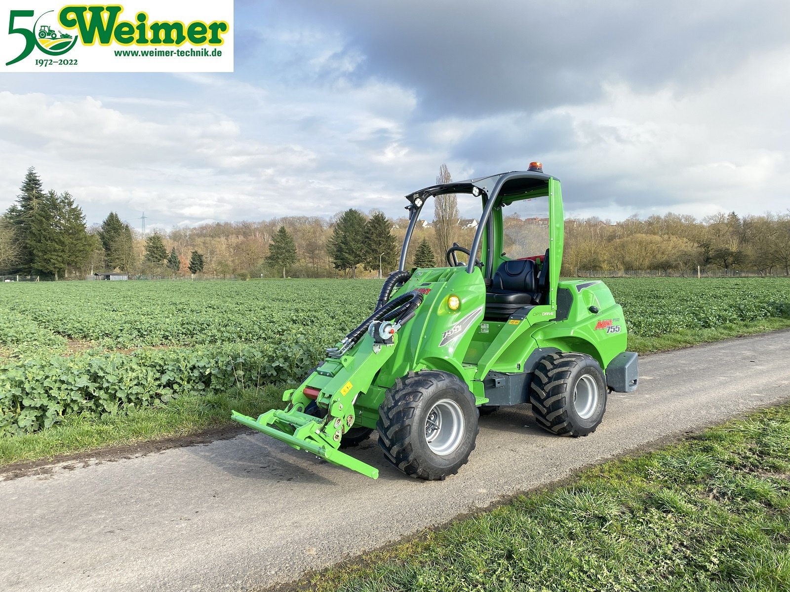 Hoflader of the type Avant 755i, Gebrauchtmaschine in Lollar, Ruttershausen (Picture 2)