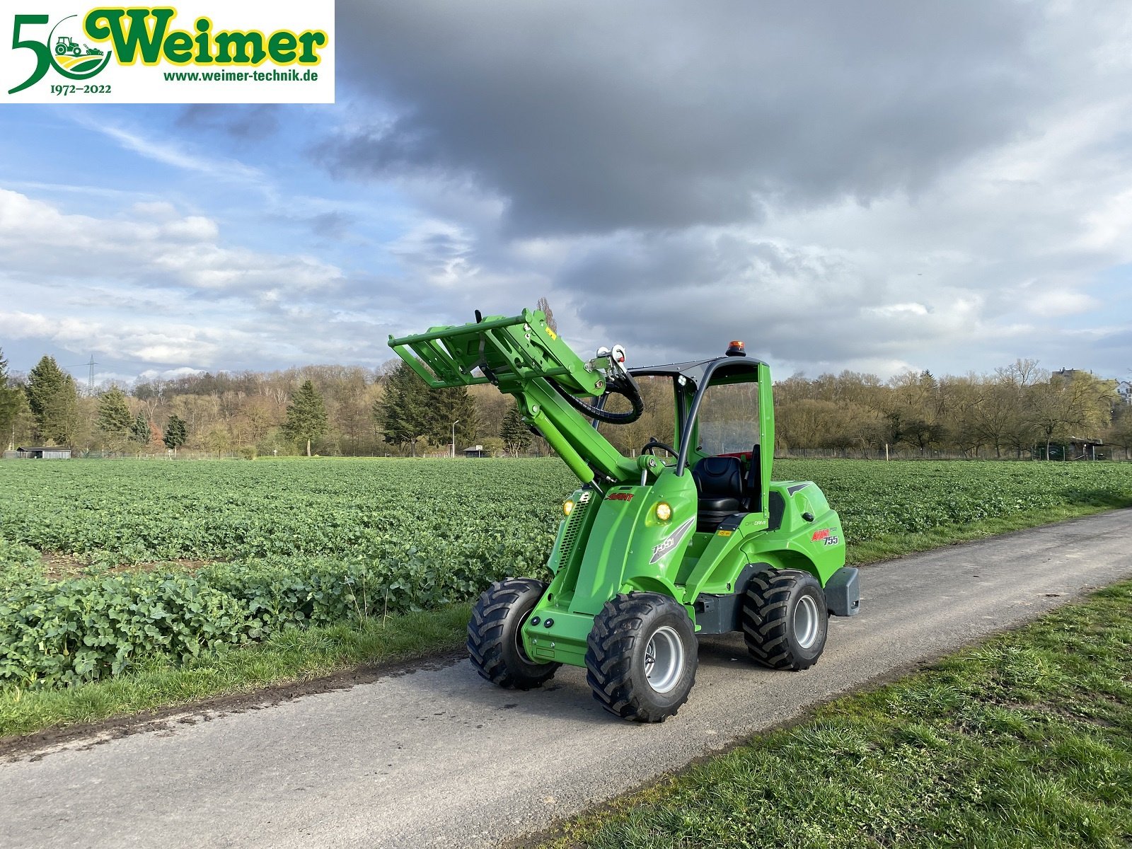 Hoflader of the type Avant 755i, Gebrauchtmaschine in Lollar, Ruttershausen (Picture 4)