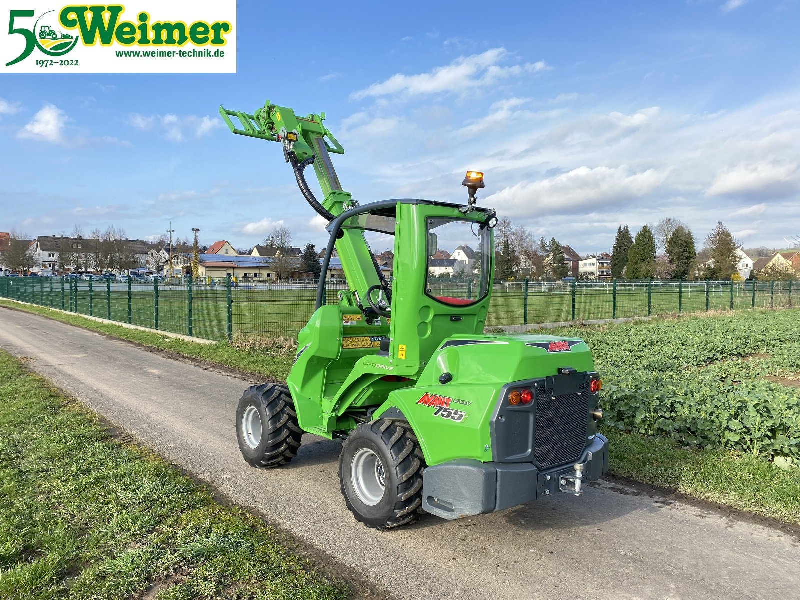 Hoflader of the type Avant 755i, Gebrauchtmaschine in Lollar, Ruttershausen (Picture 7)