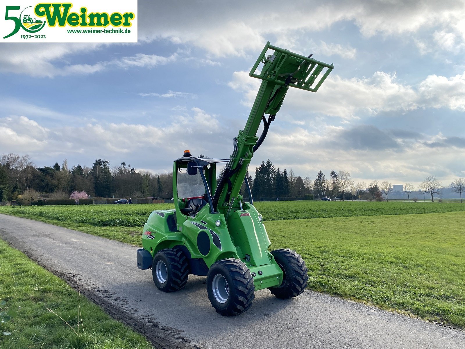 Hoflader of the type Avant 755i, Gebrauchtmaschine in Lollar, Ruttershausen (Picture 11)