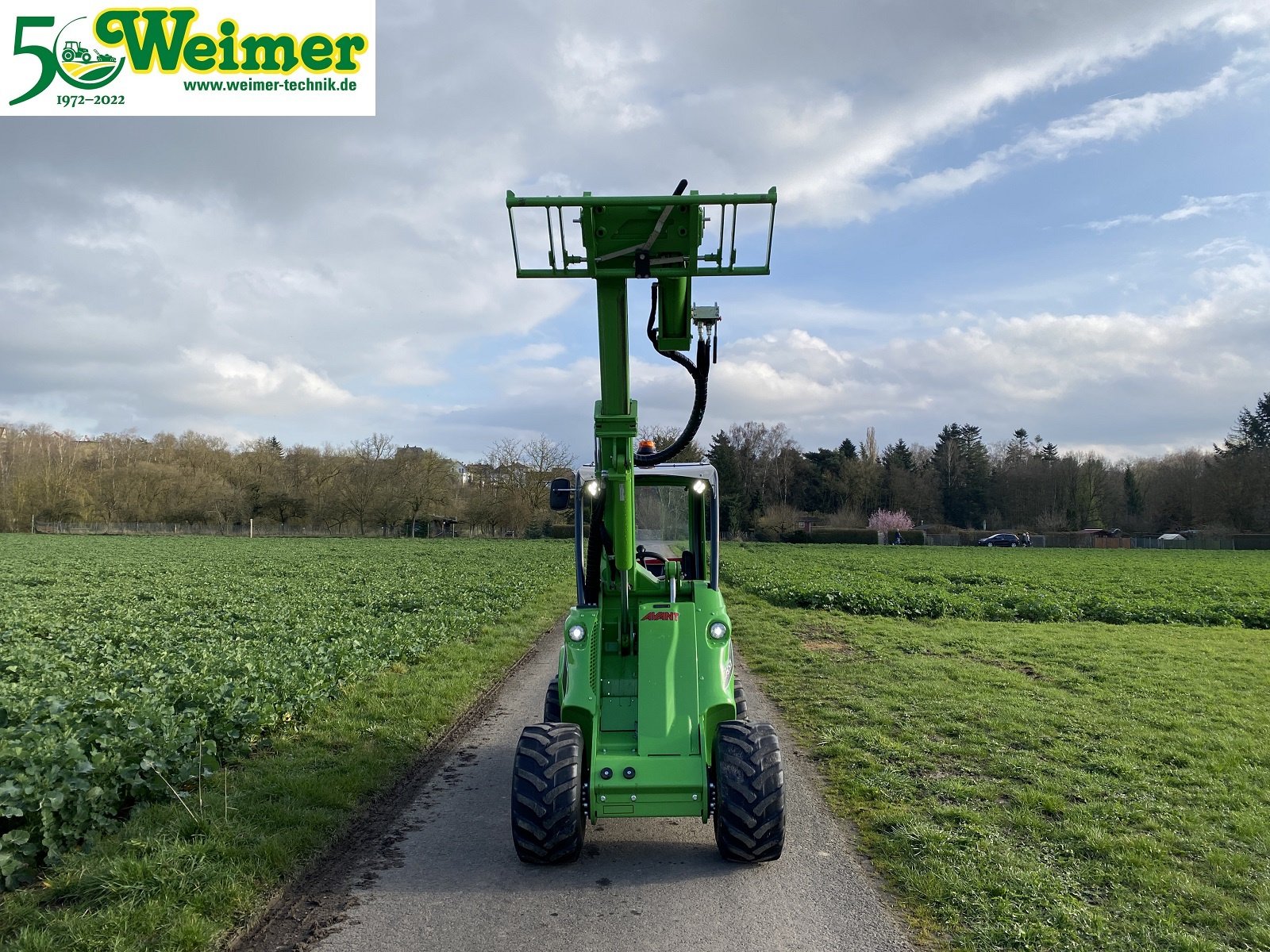 Hoflader of the type Avant 755i, Gebrauchtmaschine in Lollar, Ruttershausen (Picture 12)