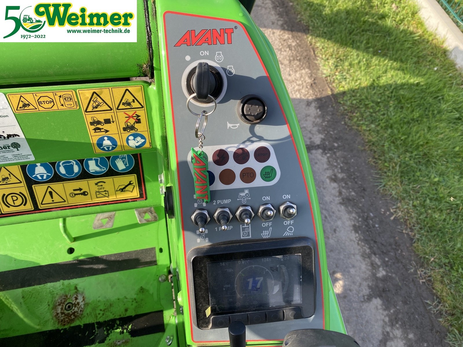 Hoflader of the type Avant 755i, Gebrauchtmaschine in Lollar, Ruttershausen (Picture 17)