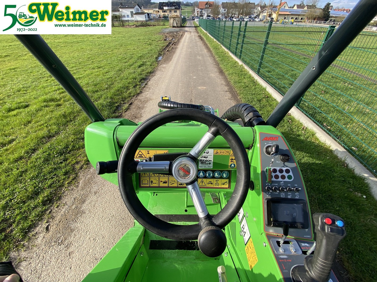 Hoflader of the type Avant 755i, Gebrauchtmaschine in Lollar, Ruttershausen (Picture 19)