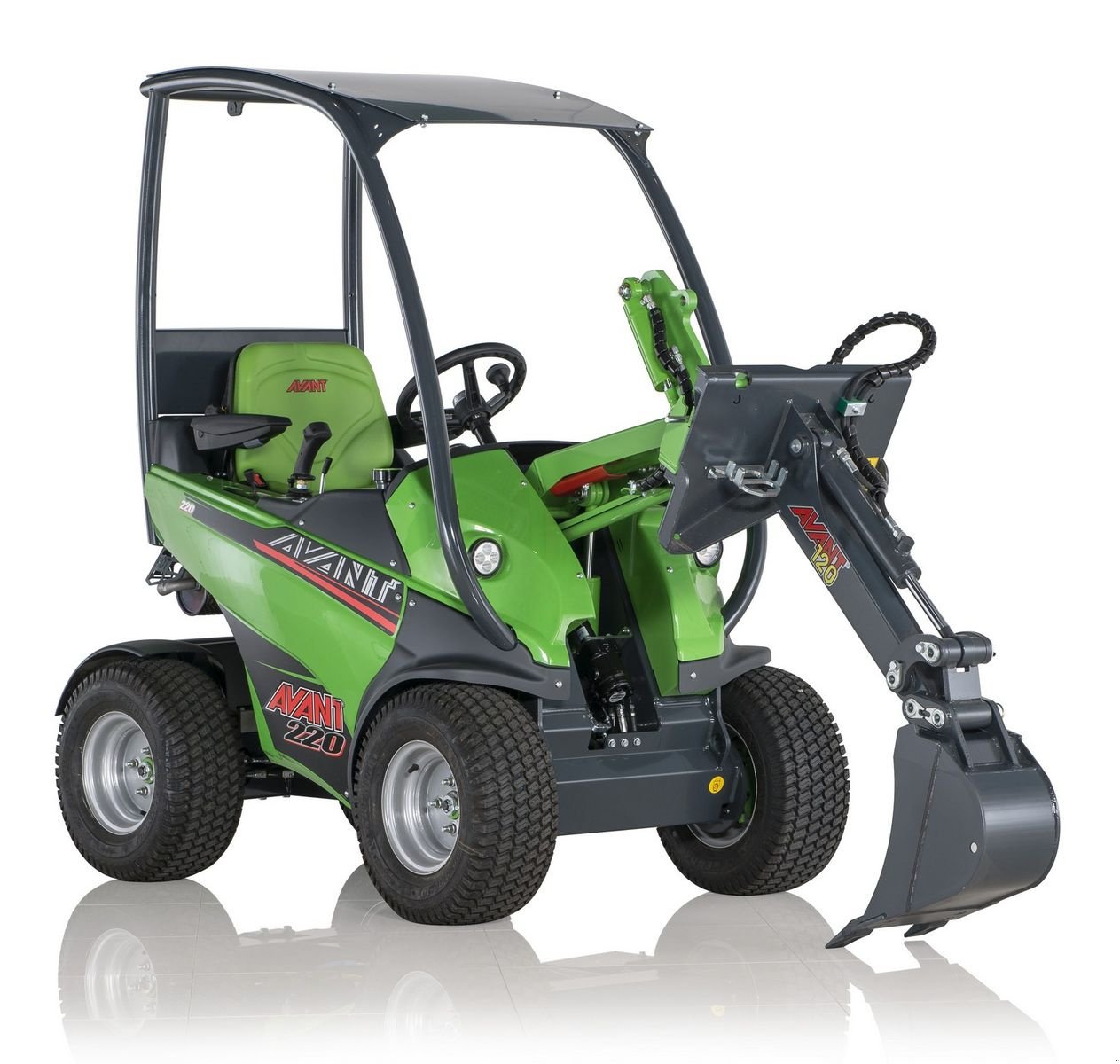 Hoflader of the type Avant Avant 220 Multifunktionslader, Neumaschine in Waidhofen an der Thaya (Picture 7)