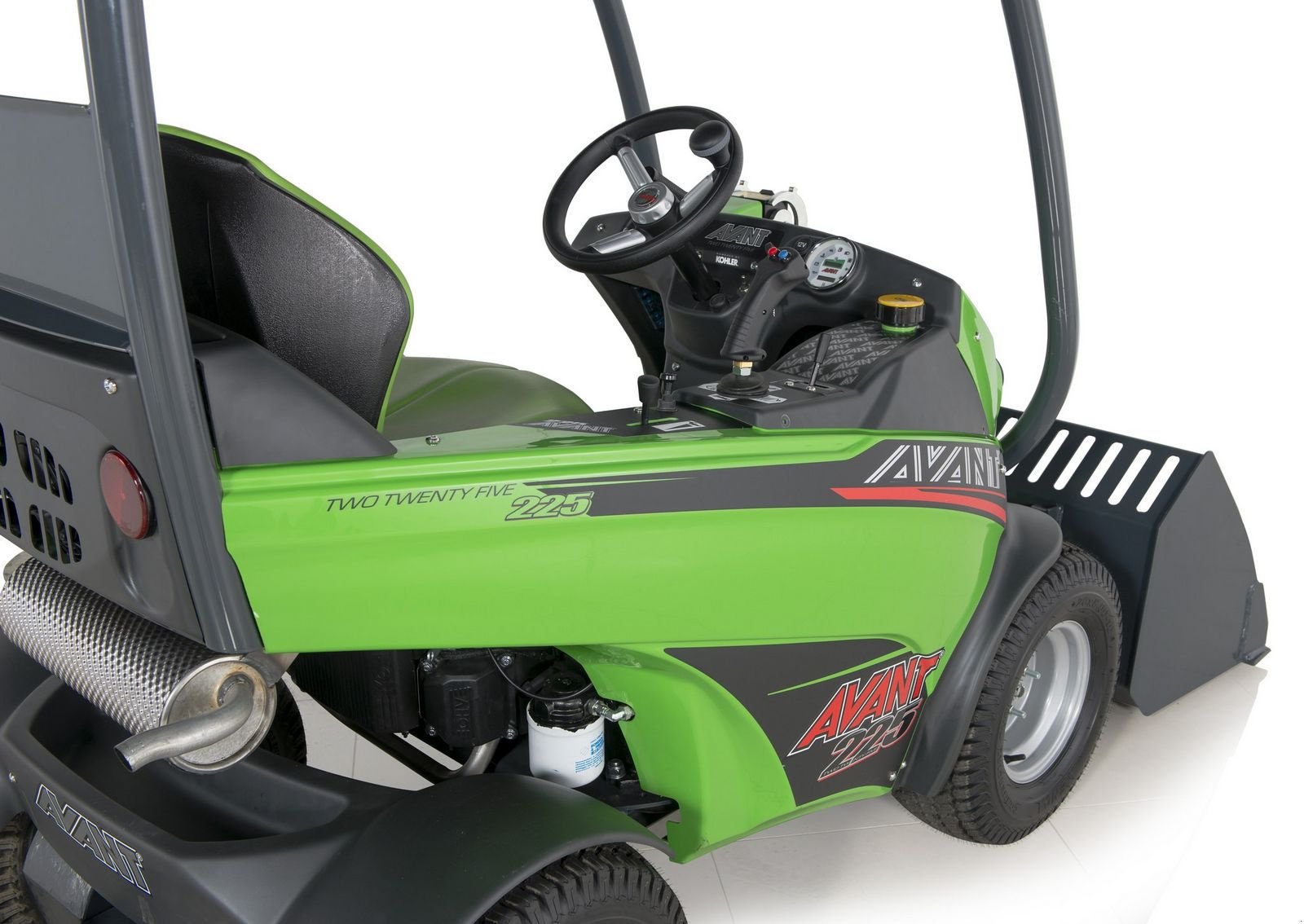 Hoflader typu Avant Avant 225 mit Beheizter Kabine - AKTION, Neumaschine v Waidhofen an der Thaya (Obrázek 5)