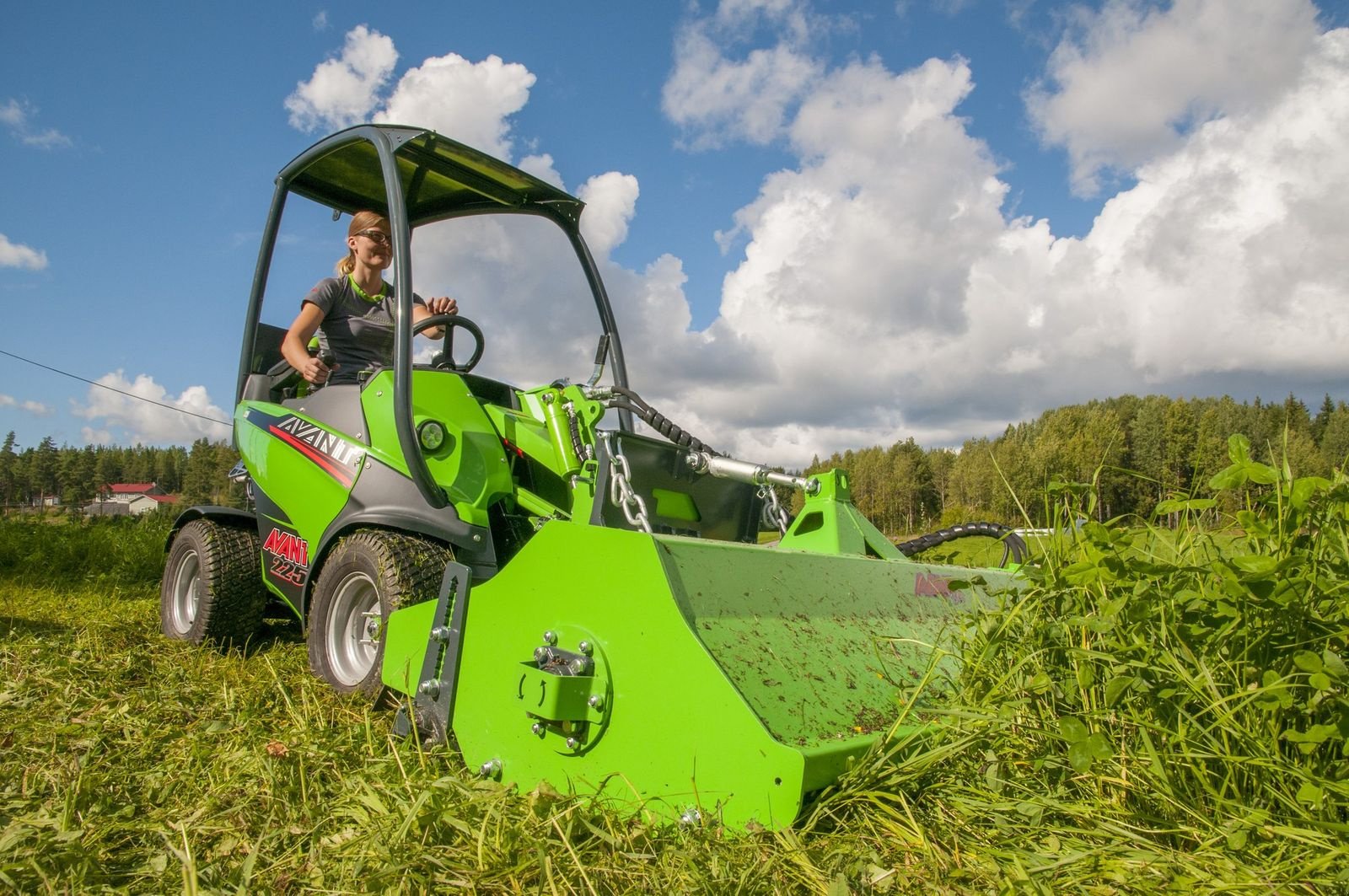 Hoflader typu Avant Avant 225 mit Beheizter Kabine - AKTION, Neumaschine v Waidhofen an der Thaya (Obrázek 15)