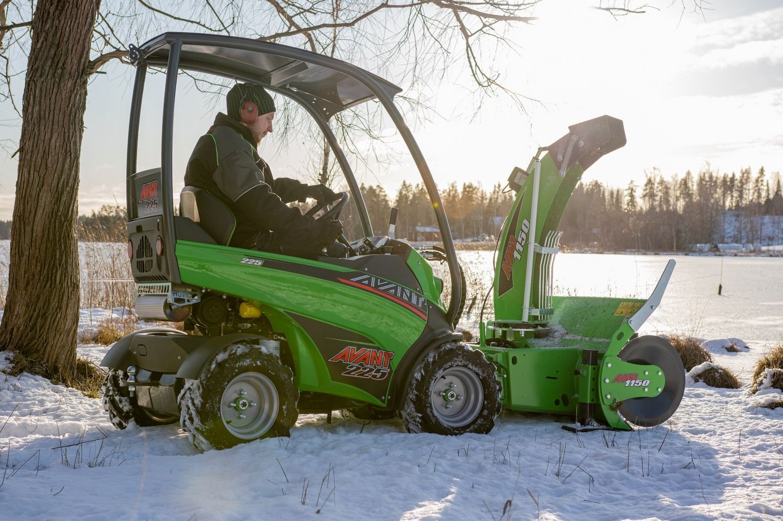 Hoflader typu Avant Avant 225 Multifunktionslader, Neumaschine v Waidhofen an der Thaya (Obrázek 10)