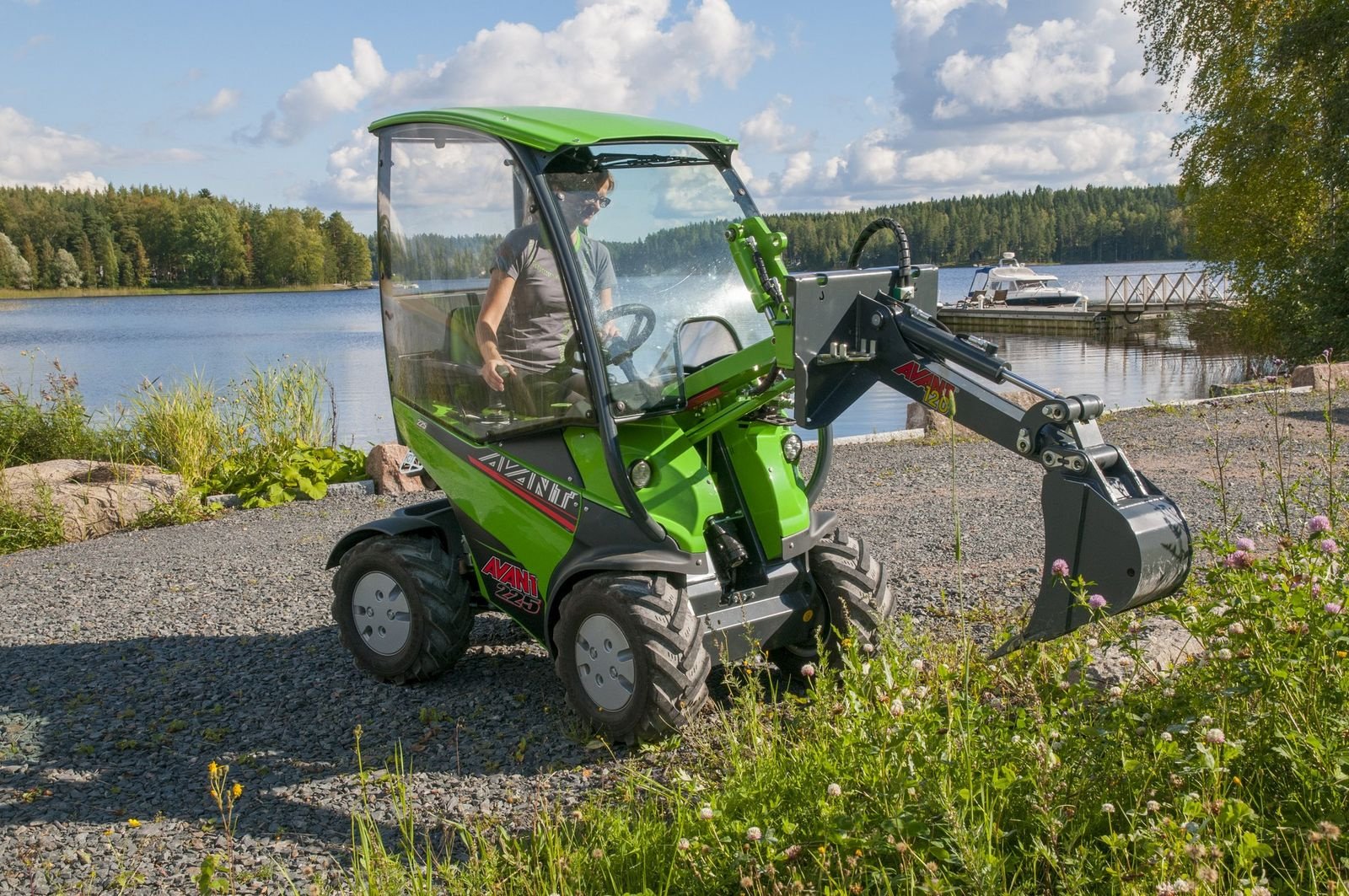 Hoflader typu Avant Avant 225 Multifunktionslader, Neumaschine v Waidhofen an der Thaya (Obrázek 9)