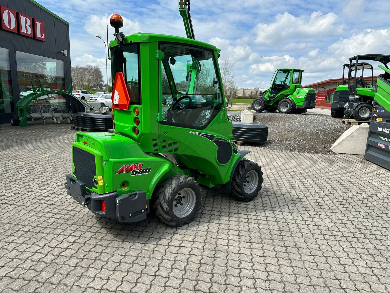 Hoflader a típus Avant Avant 530 Hoflader - Komfortkabine, Straßenzulas, Neumaschine ekkor: Waidhofen an der Thaya (Kép 7)