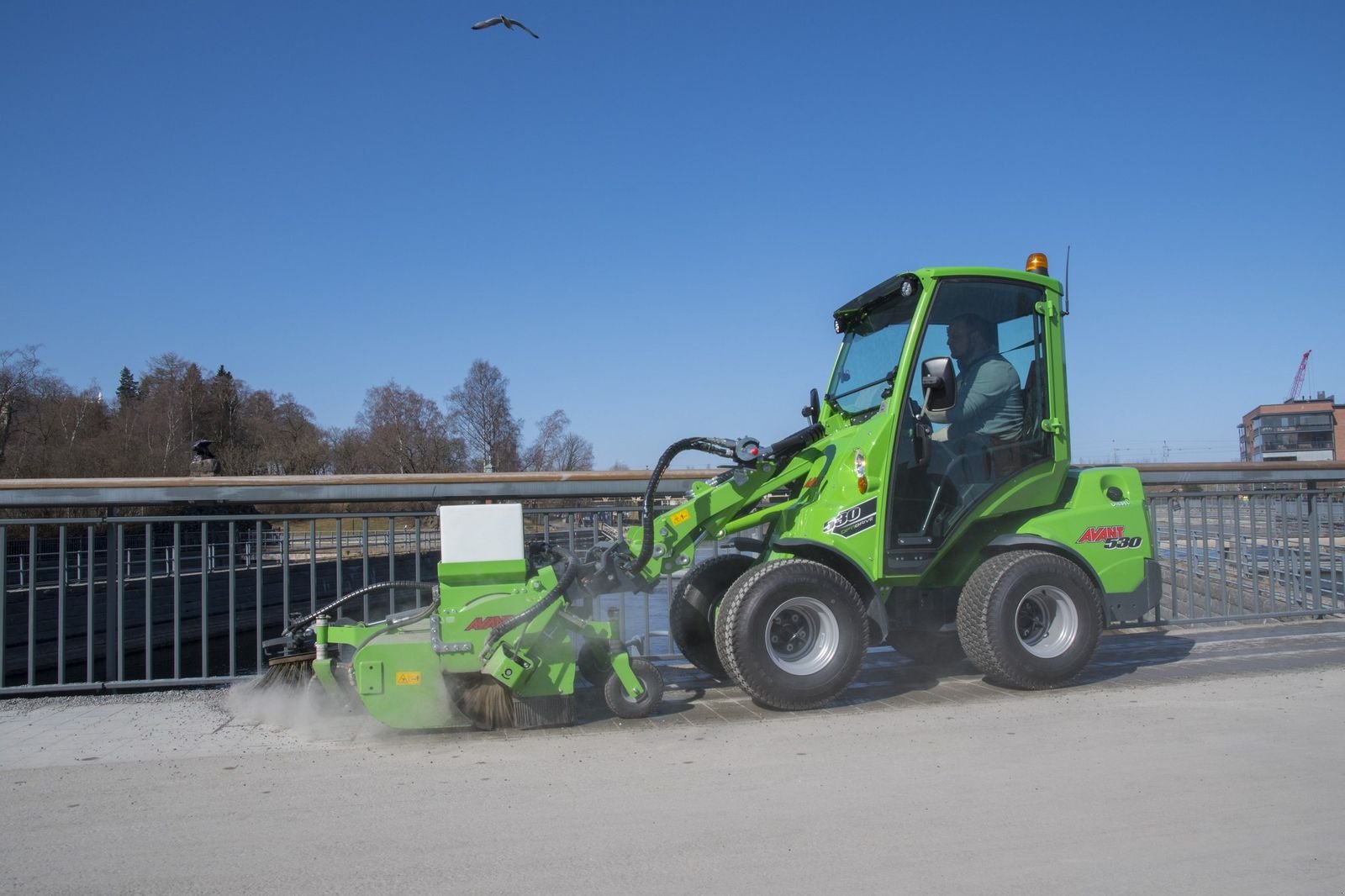 Hoflader a típus Avant Avant 530 Hoflader - Komfortkabine, Straßenzulas, Neumaschine ekkor: Waidhofen an der Thaya (Kép 11)