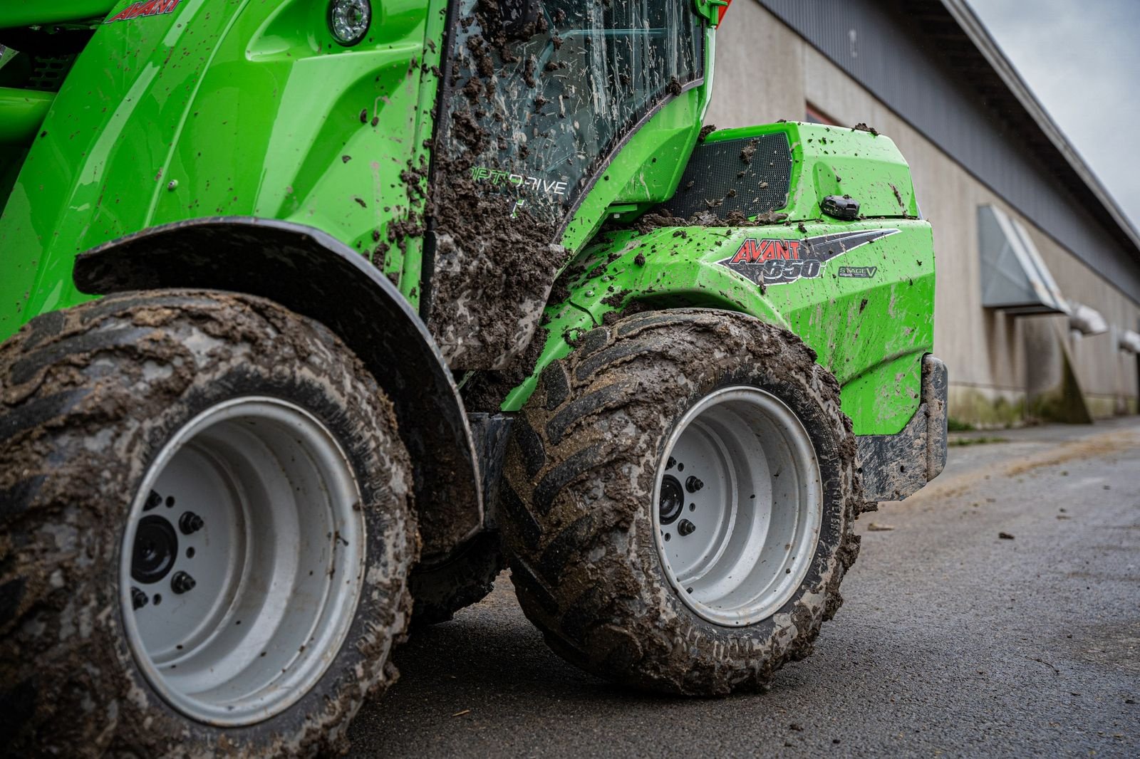 Hoflader typu Avant AVANT 650i mit Komfortkabine, Neumaschine v Waidhofen an der Thaya (Obrázek 11)