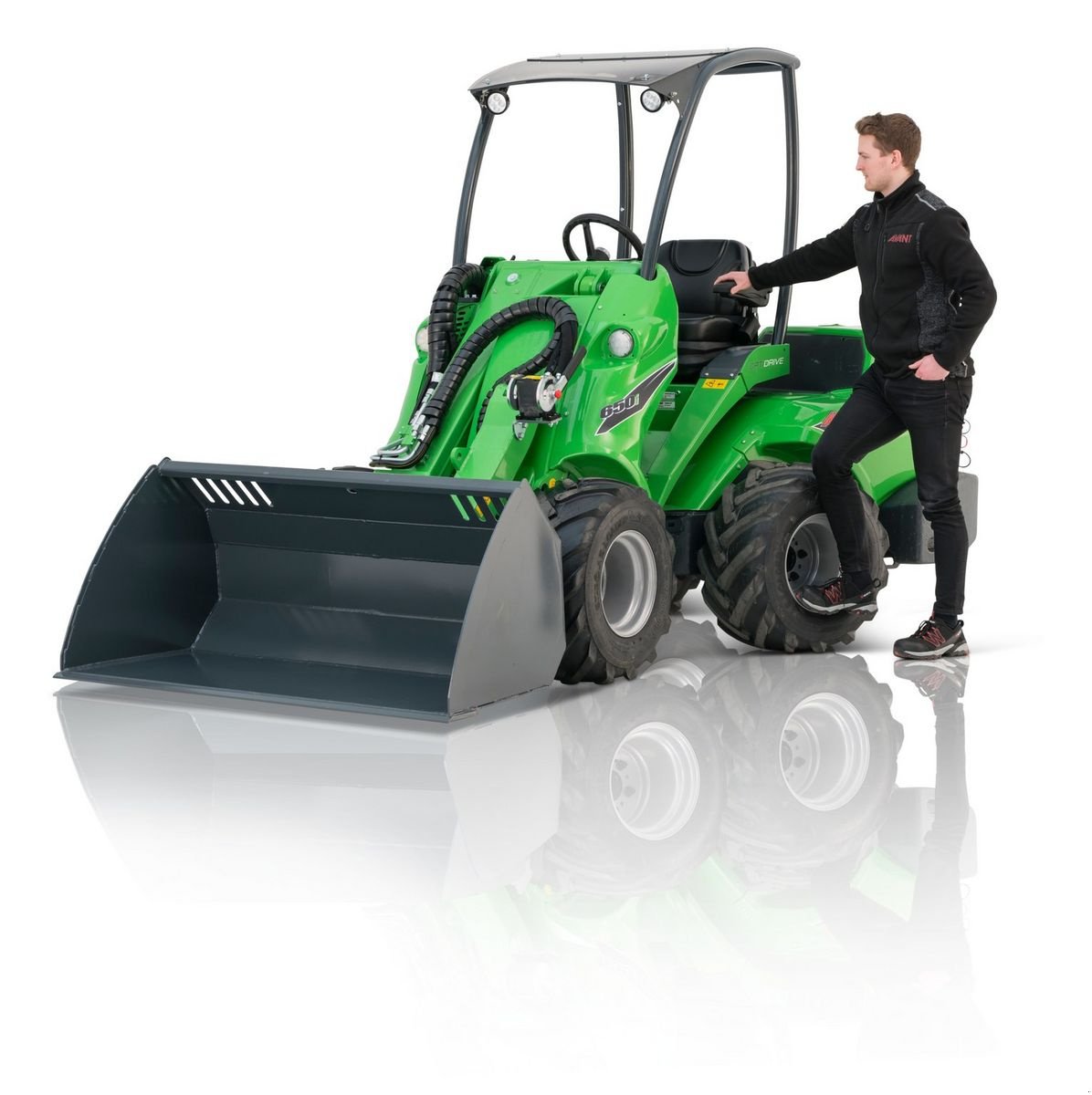 Hoflader typu Avant Avant 650i Multifunktionslader, Neumaschine v Waidhofen an der Thaya (Obrázek 7)