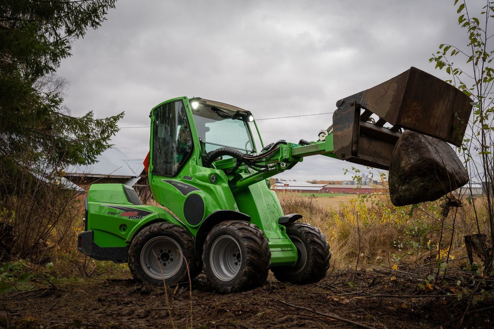 Hoflader typu Avant Avant 650i Multifunktionslader, Neumaschine v Waidhofen an der Thaya (Obrázek 4)
