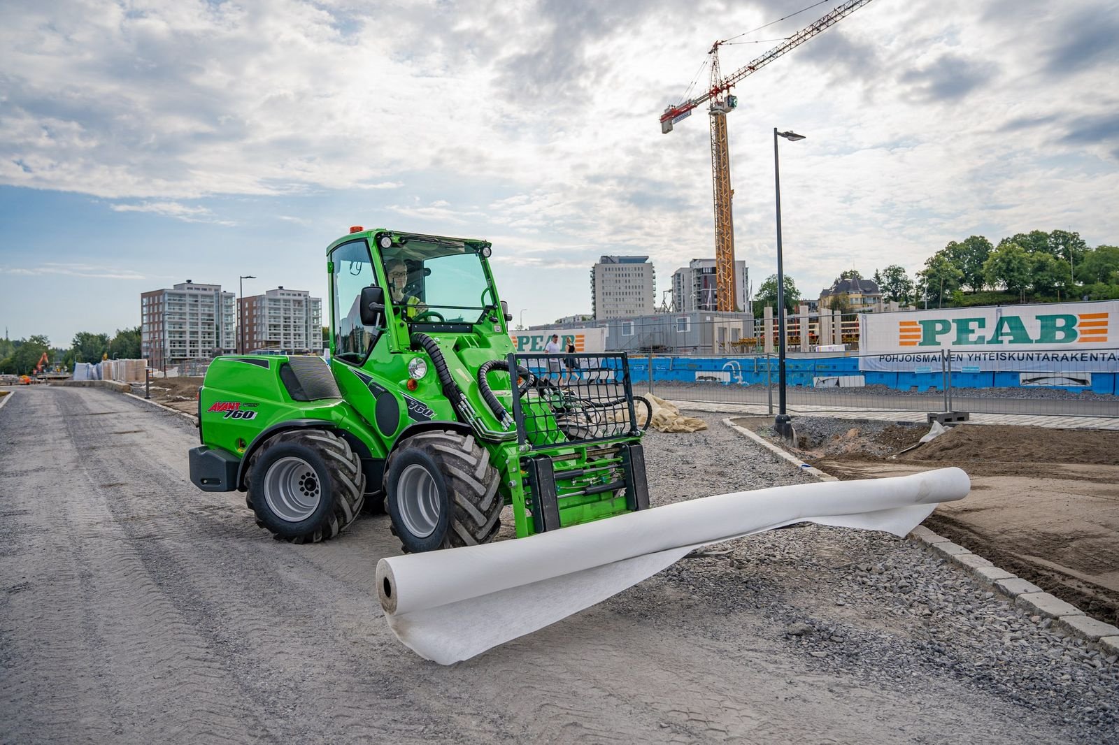 Hoflader of the type Avant Avant 755i Multifunktionslader, Neumaschine in Waidhofen an der Thaya (Picture 9)