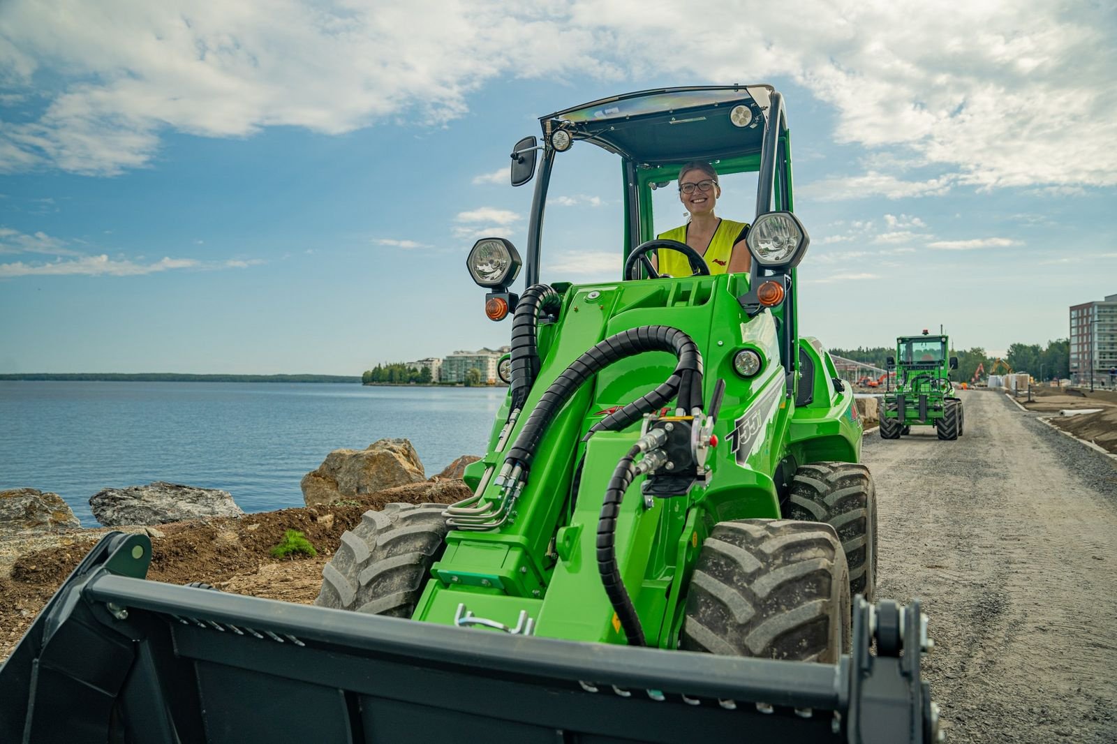 Hoflader of the type Avant Avant 755i Multifunktionslader, Neumaschine in Waidhofen an der Thaya (Picture 11)