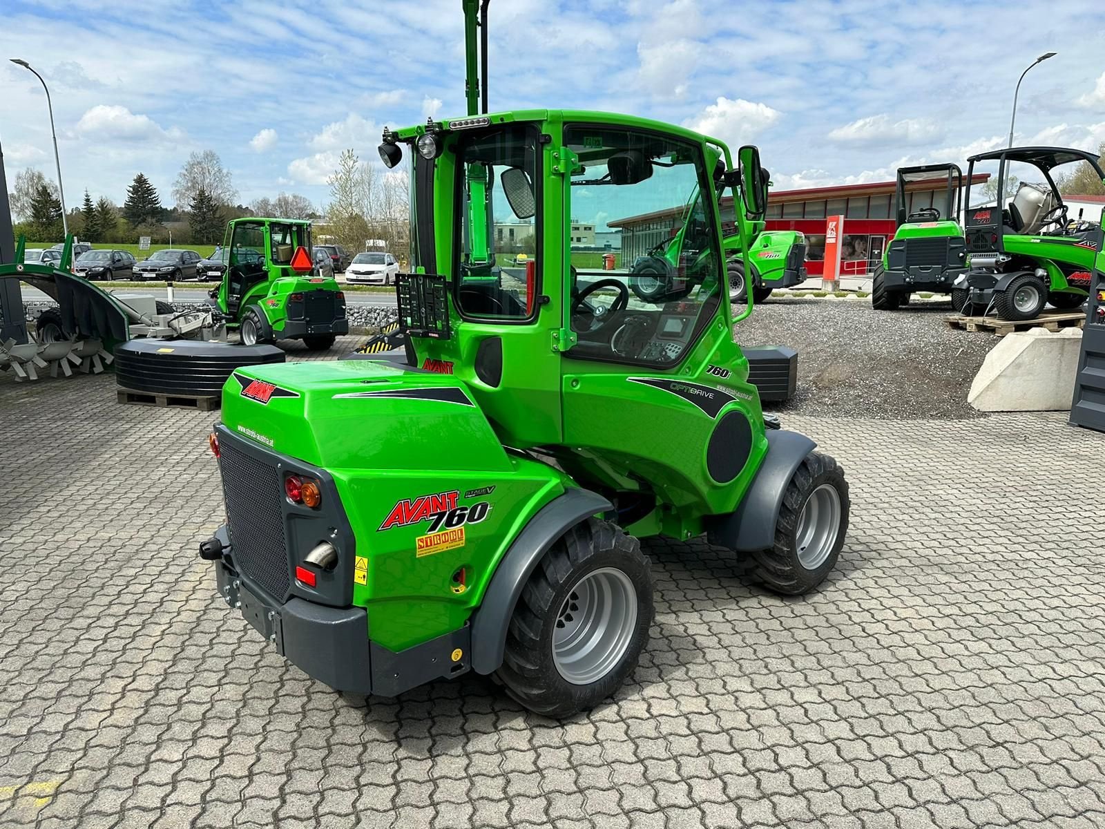 Hoflader typu Avant Avant 760i Multifunktionslader mit GT Kabine, Neumaschine v Waidhofen an der Thaya (Obrázek 7)