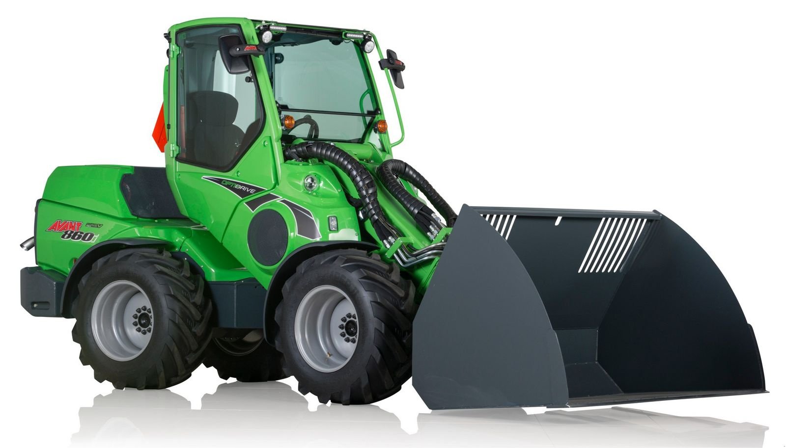 Hoflader типа Avant Avant 860i Multifunktionslader GT Kabine, Neumaschine в Waidhofen an der Thaya (Фотография 12)