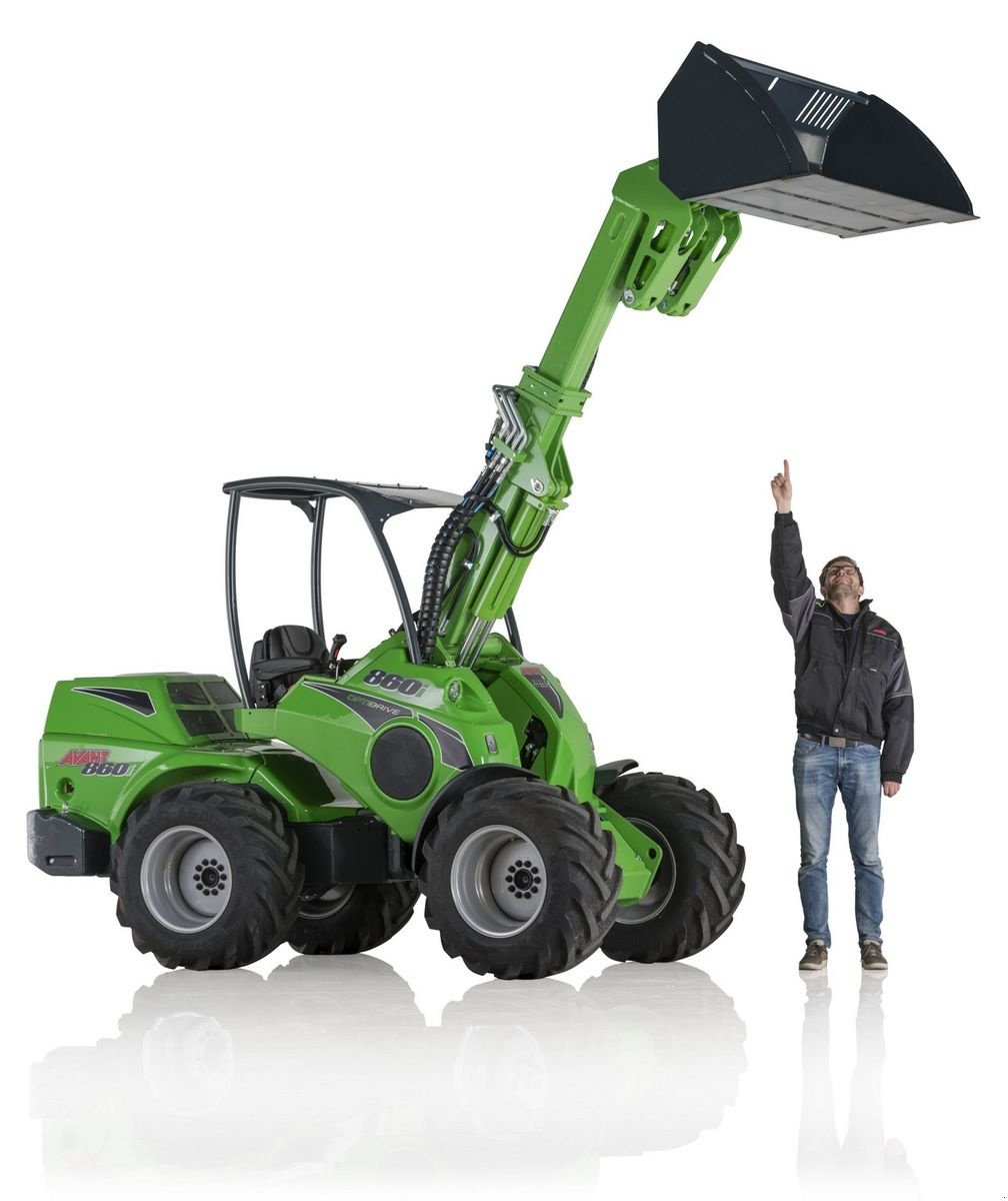 Hoflader typu Avant Avant 860i Multifunktionslader, Neumaschine v Waidhofen an der Thaya (Obrázek 8)