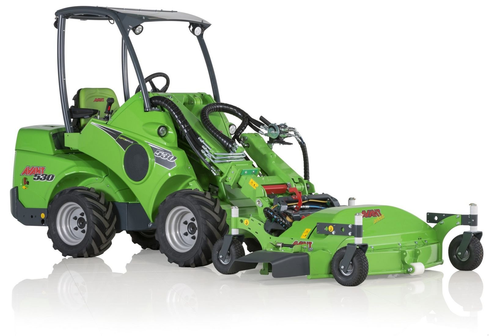 Hoflader des Typs Avant Avant Avant 530 Multifunktionslader + Austria Pa, Neumaschine in Waidhofen an der Thaya (Bild 11)