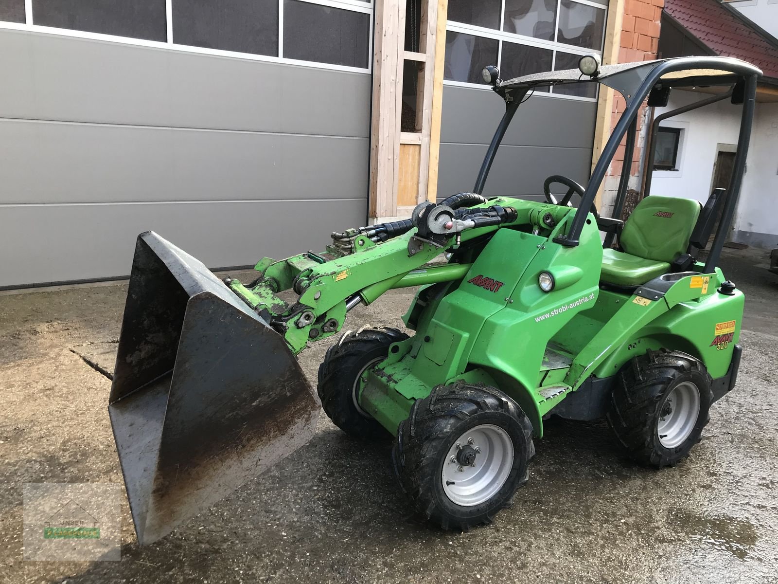 Hoflader tipa Avant Hoftrac 520, Gebrauchtmaschine u Wartberg (Slika 1)