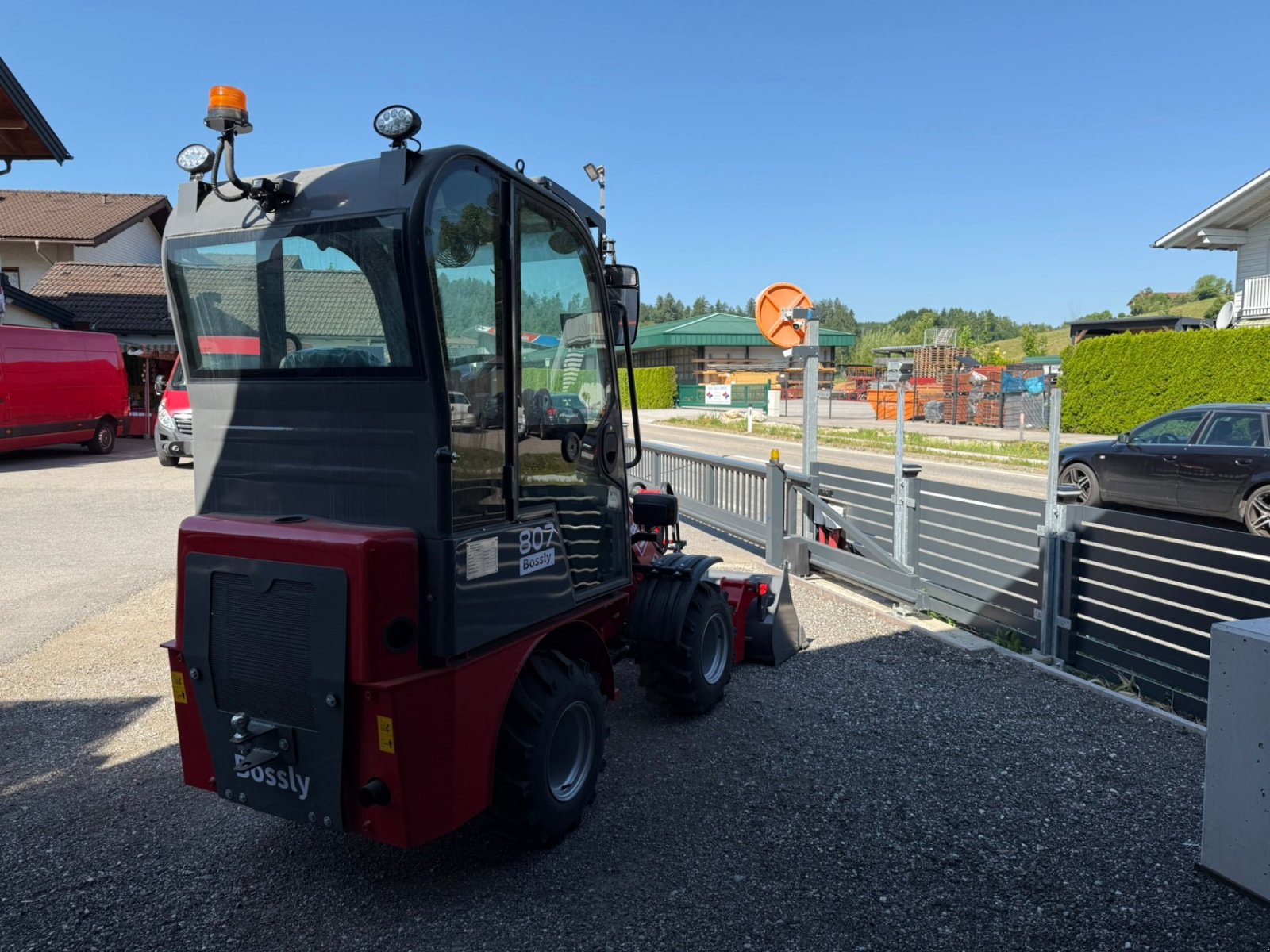 Hoflader a típus Bossly 807 mit Kabine NEU, Neumaschine ekkor: Mondsee (Kép 2)