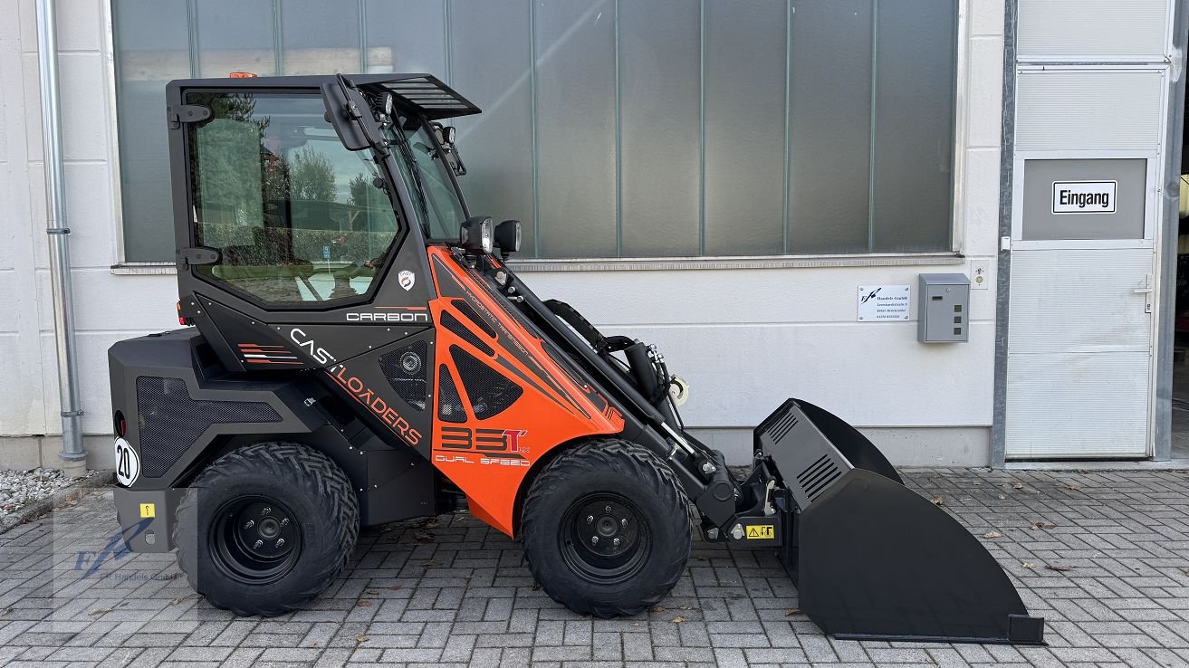 Hoflader des Typs Cast Group 33 TLX Carbon mit Kabine 20 km/h Hoflader Kompaktlader Teleskoplader wie Avant/Multione, Neumaschine in Bruckmühl (Bild 5)