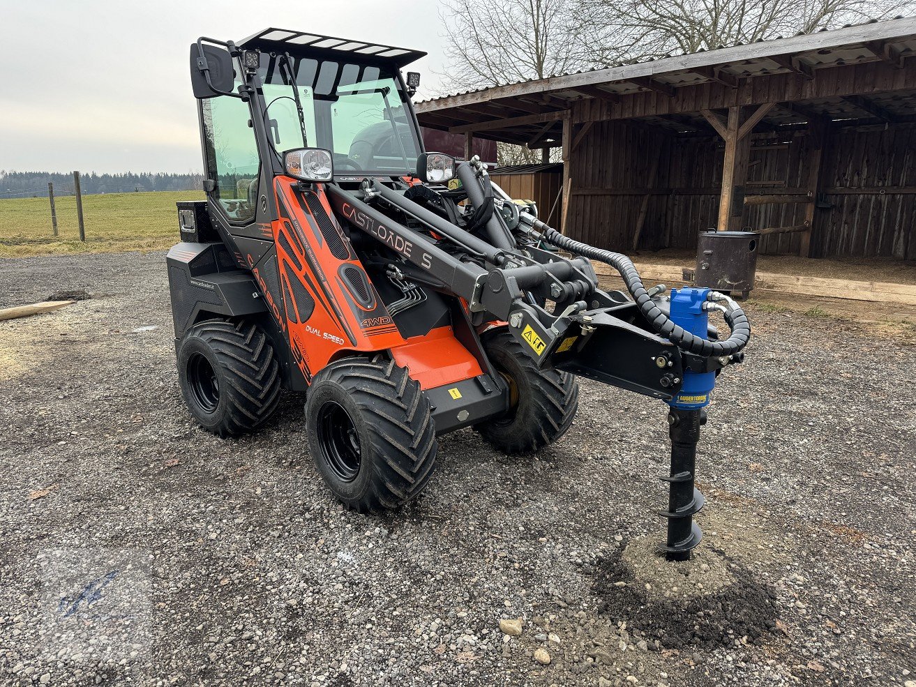 Hoflader des Typs Cast Group 33 TLX Carbon mit Kabine 20 km/h Hoflader Kompaktlader Teleskoplader wie Avant/Multione, Neumaschine in Bruckmühl (Bild 8)