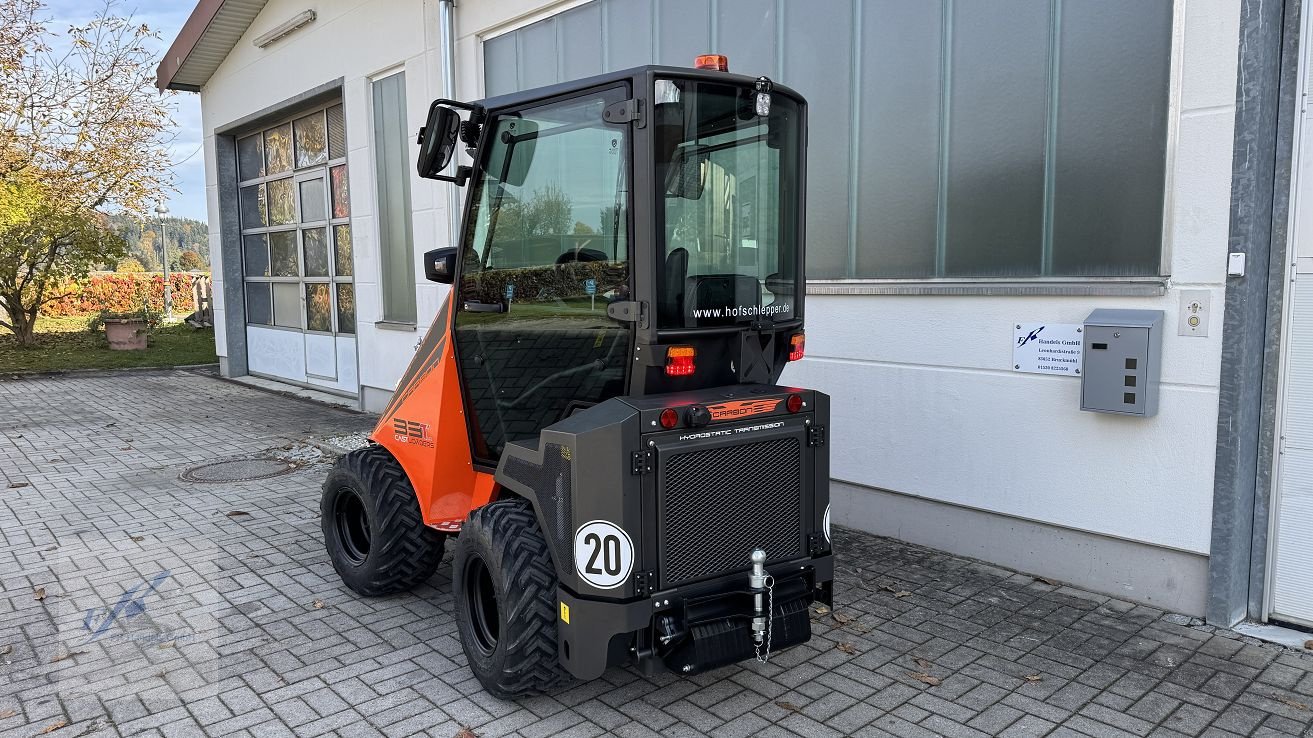 Hoflader des Typs Cast Group 33 TLX Carbon mit Kabine 20 km/h Hoflader Kompaktlader Teleskoplader wie Avant/Multione, Neumaschine in Bruckmühl (Bild 16)