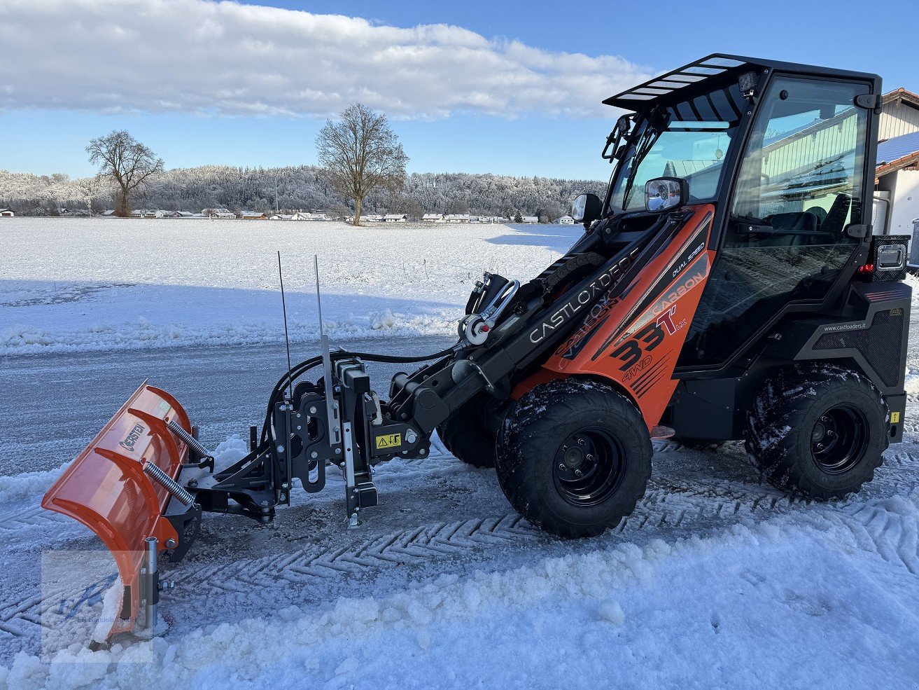 Hoflader des Typs Cast Group 33 TLX Carbon mit Kabine 20 km/h Hoflader Kompaktlader Teleskoplader wie Avant/Multione, Neumaschine in Bruckmühl (Bild 18)