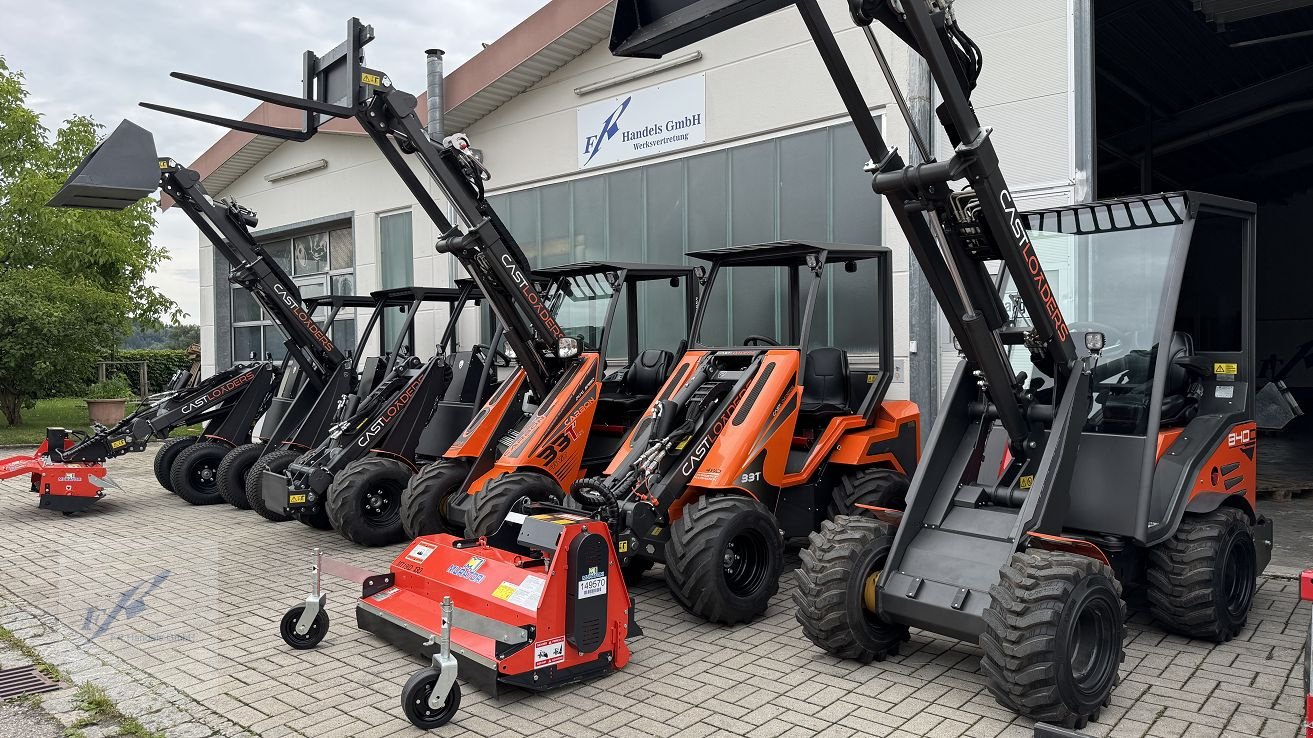 Hoflader от тип Cast Group 33 TLX Carbon mit Kabine 20 km/h Hoflader Kompaktlader Teleskoplader wie Avant/Multione, Neumaschine в Bruckmühl (Снимка 5)