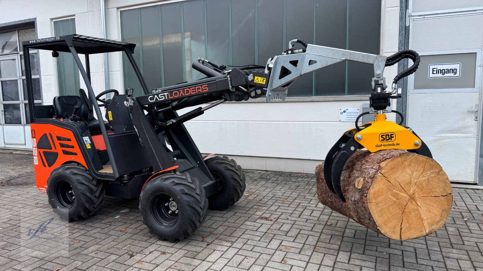 Hoflader vrste Cast Group 825 D ! Aktion Neu ! Hoflader Kompaktlader Teleskoplader, Gebrauchtmaschine v Bruckmühl (Slika 2)