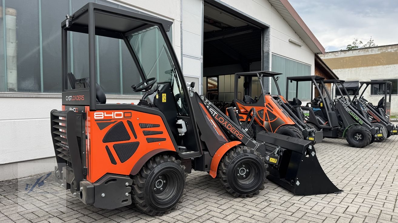 Hoflader of the type Cast Group 840 D Teleskoplader Knicklader Hoflader 1,1 t Kipplast 20 km/h, Gebrauchtmaschine in Bruckmühl (Picture 9)