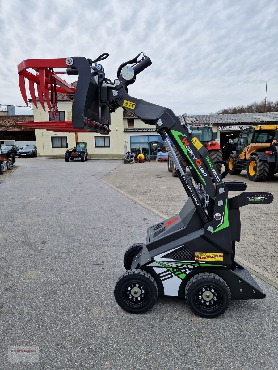 Hoflader des Typs Cast Group SSQ Ecoquad Elektro BLACK-EDITION Skidlader, Gebrauchtmaschine in Tarsdorf (Bild 8)