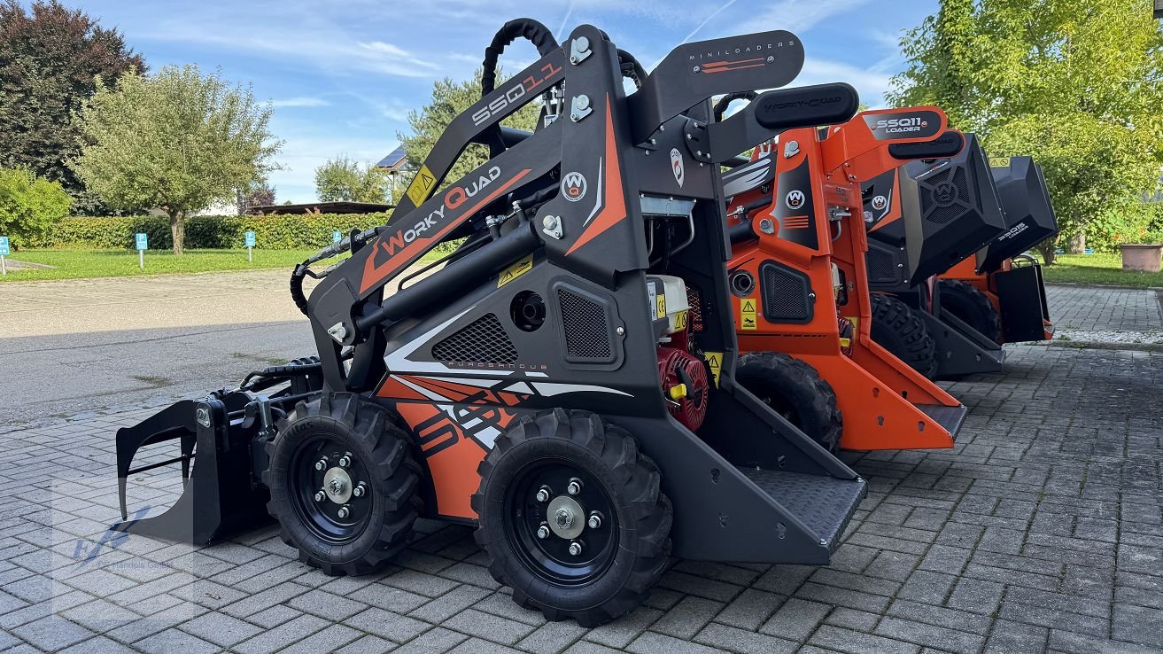 Hoflader от тип Cast Group Worky Quad SSQ 11 0,74 m breit Minilader Kompaktlader, Gebrauchtmaschine в Bruckmühl (Снимка 3)